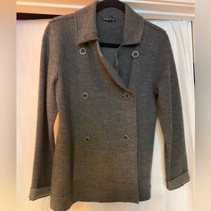 Eileen Fisher Gray Knit Sweater